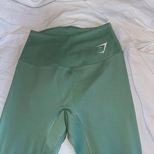 Small green gymshark leggings